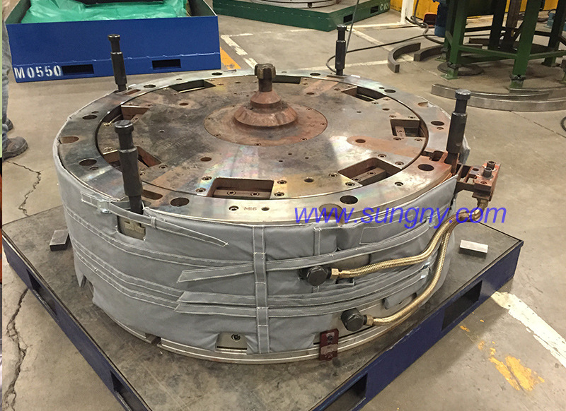 硫化机可拆卸保温套模具保温衣柔性保温罩耐高温防火隔热罩定制