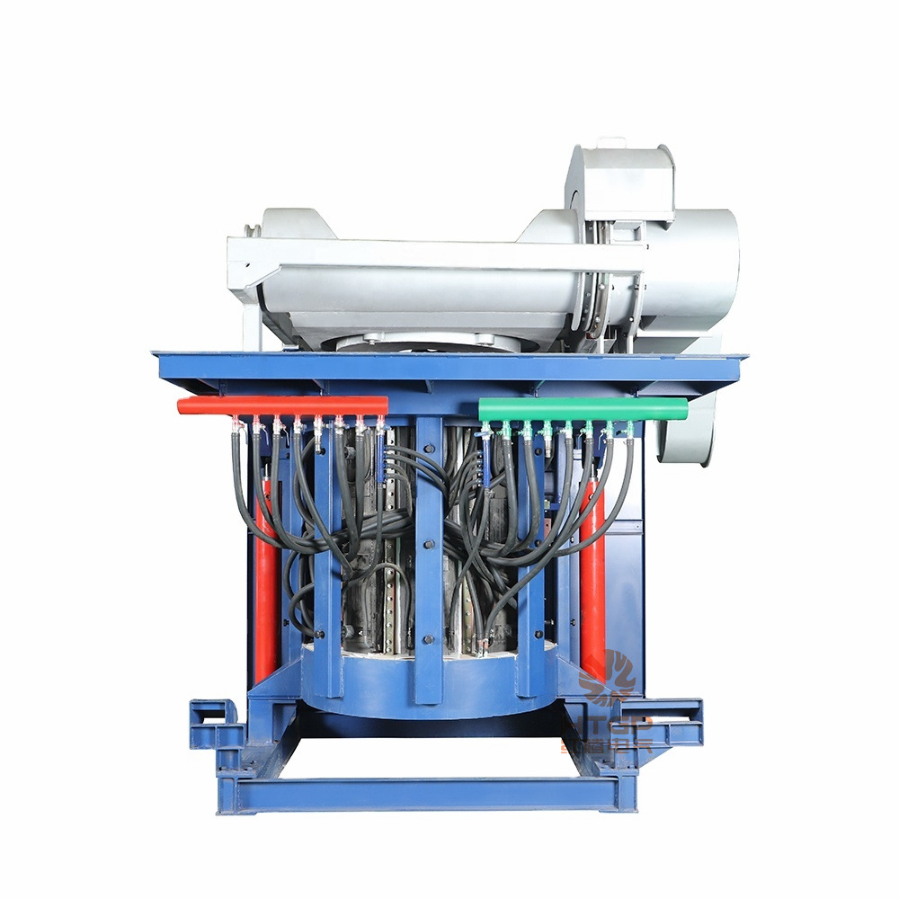 250公斤500公斤1吨中频熔炼炉 液压钢壳感应炉 钢铁铜节能电炉