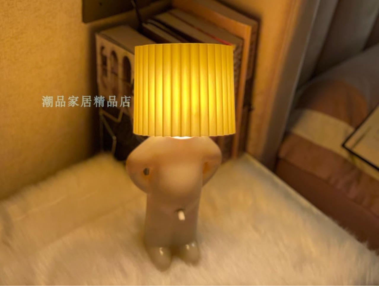 One-Piece Generation Love Table Lamp Creative Mr P a Little Shy Table Lamp a Little Shy Boy Naughty Night Light