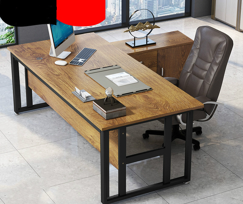 办公桌老板桌简约现代桌椅组合时尚大气办公室工作台单人总裁桌子