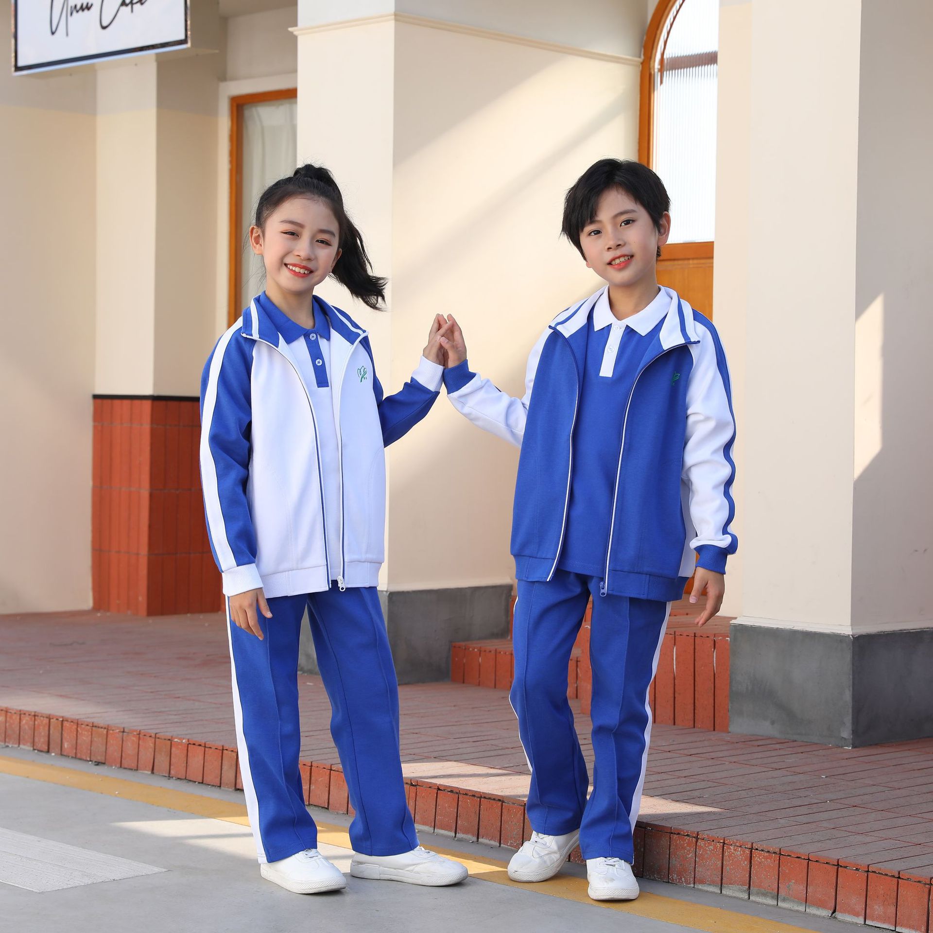 深圳校服小学生校服夏秋冬季运动套装男女童服短袖长袖长裤外套