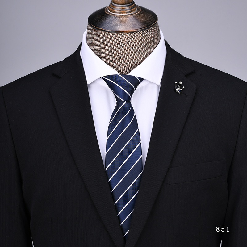 黑色领带男正装商务懒人拉链式新郎结婚易拉得酒红色职业韩版西装