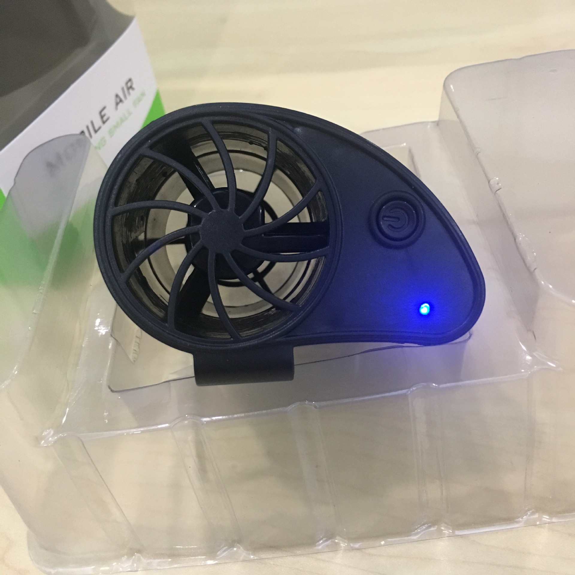 腰间风扇f100腰挂风扇usb降温便携式口袋风扇双口风扇移动空调