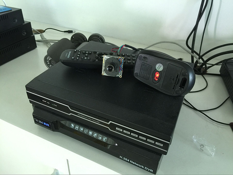 xm雄迈2.4g监控dvr ahd nvr cvr tvr硬盘录像机无线鼠标5米信号