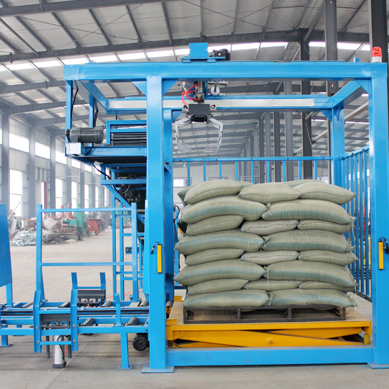 干粉砂浆行业码垛机腻子粉码垛机干粉砂浆码垛包装设备