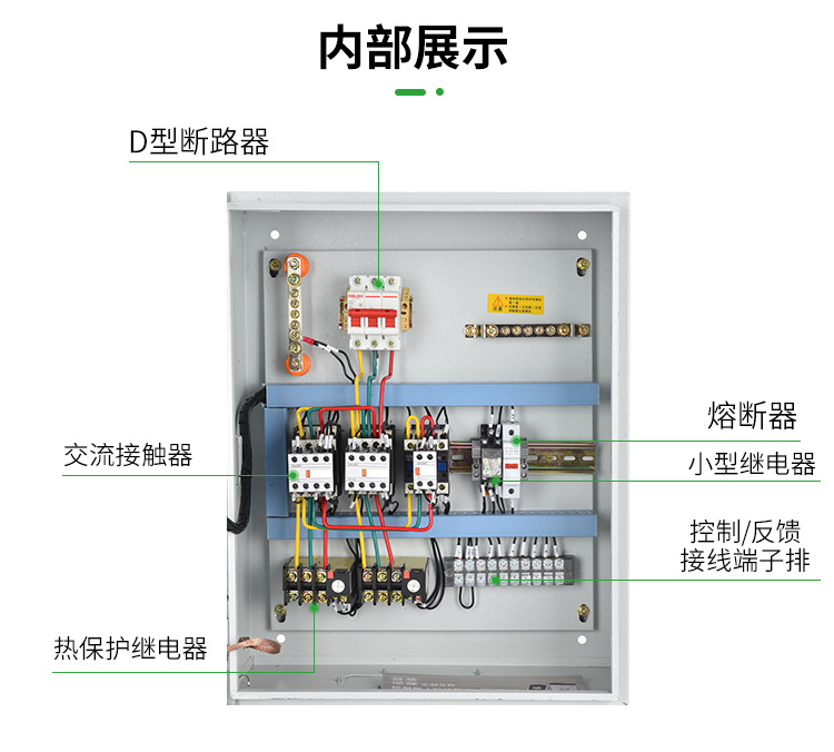 双速风机控制箱高低速消防排烟排风24v防火阀联动单双电源控制柜