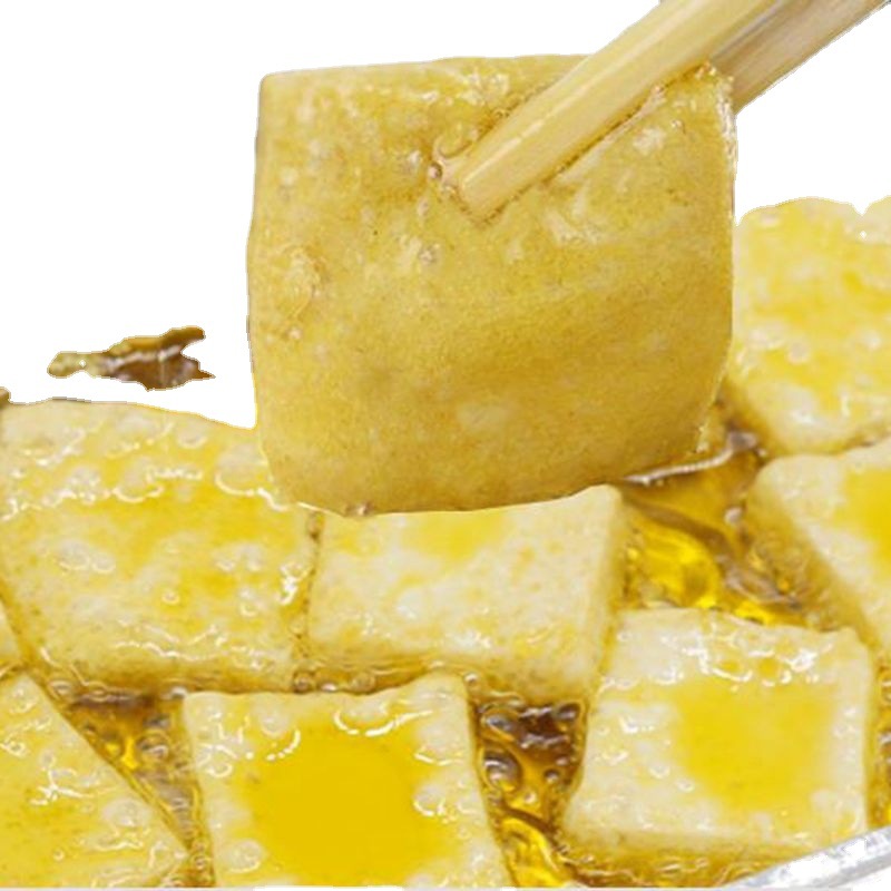 脆皮爆浆豆腐贵州特产小吃摆摊烙锅油炸食品食材半成品小豆腐包浆