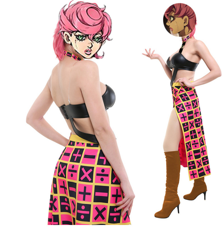 jojo的奇妙冒险cos服黄金之风特里休 特莉休 乌纳cosplay服装女