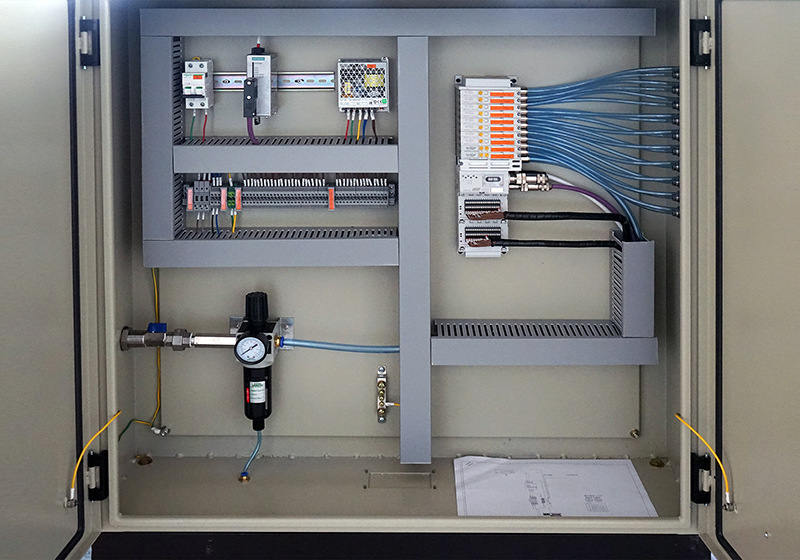 化工行业定制安沃驰总线阀岛控制柜