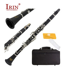 跨境IRIN IN560单簧管降B调胶木单簧管儿童学生初级演奏乐器黑管