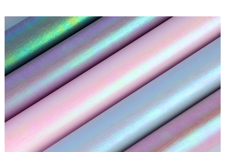 鲜花包装纸10张防水炫彩镭射花店花束花艺diy材料包花纸布拉诺纸