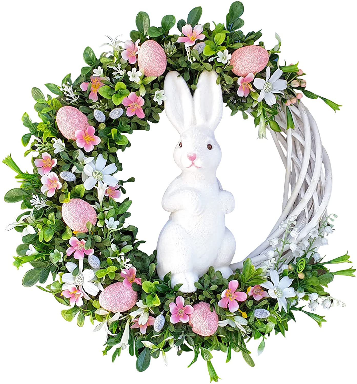 Cross-Border New Easter Rabbit Garland Decoration Easter Garland Family Decoration Props Gift Decoration