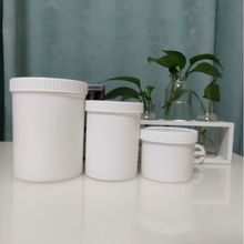 250ml/500ml/1000ml毫升克加厚塑料桶广口油墨罐大口直立桶密封罐