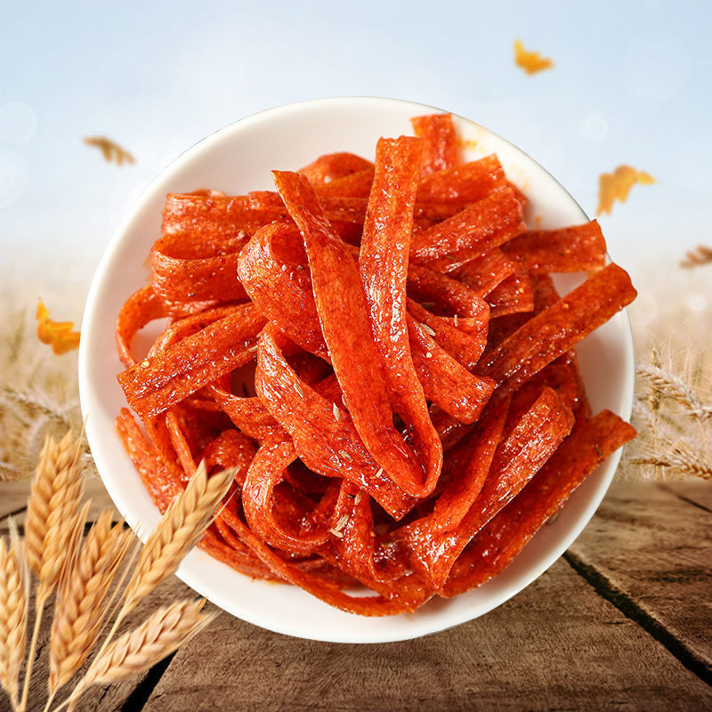 香油条辣条湖南汨罗特产周氏香油条儿时怀旧麻辣条零食批发