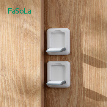 fasola移门锁婴儿童推拉门锁移门窗户阳台玻璃门免打孔儿童锁