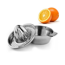 不锈钢手动榨汁器柠檬挤汁器便携式榨橙器家用小型压汁器现货