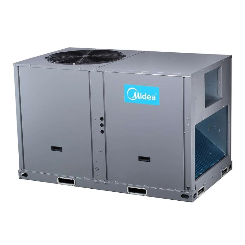 美的屋顶机商用工业制冷大匹量环保空调机械外贸