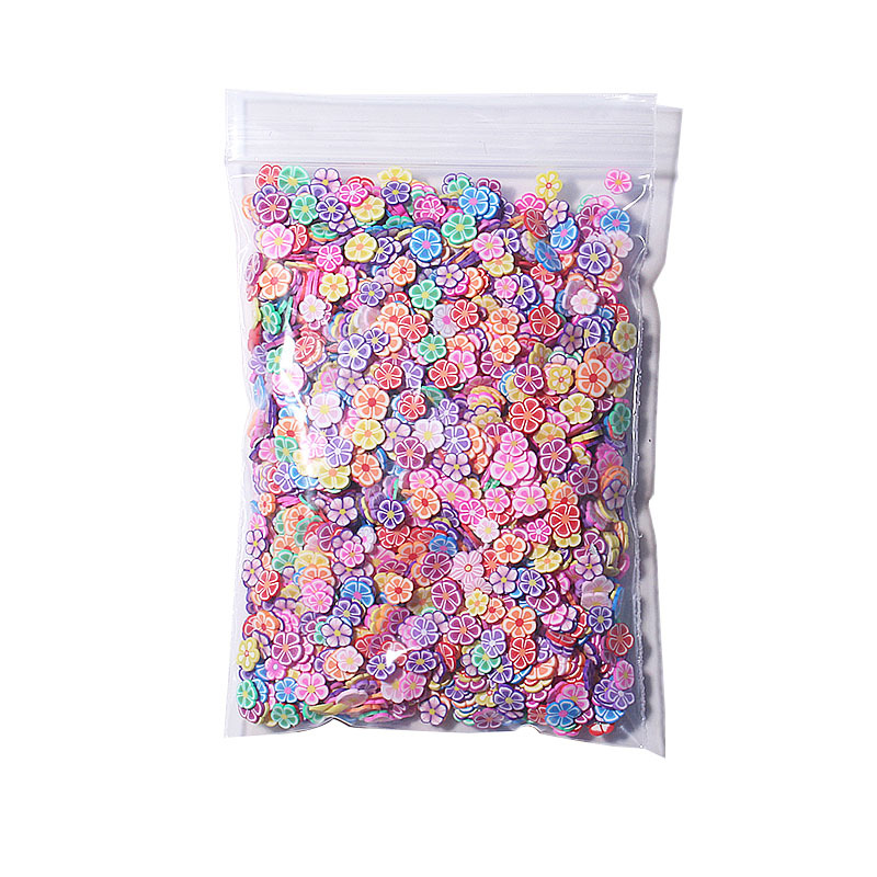 New Wuzhou Polymer Clay Factory Direct Sales Cross-Border Amazon Soft Pottery Slim Crystal Glue Filling Accessories Manicure