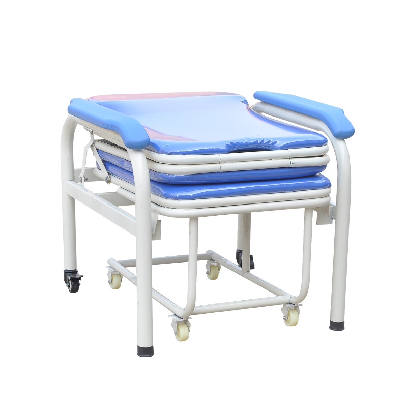 医用折叠陪护应急床多功能医院养老院陪护椅可躺