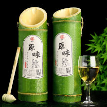 富江 原生态竹筒酒 鲜竹子酒竹桶酒青竹酒 白酒 毛竹53度600ml