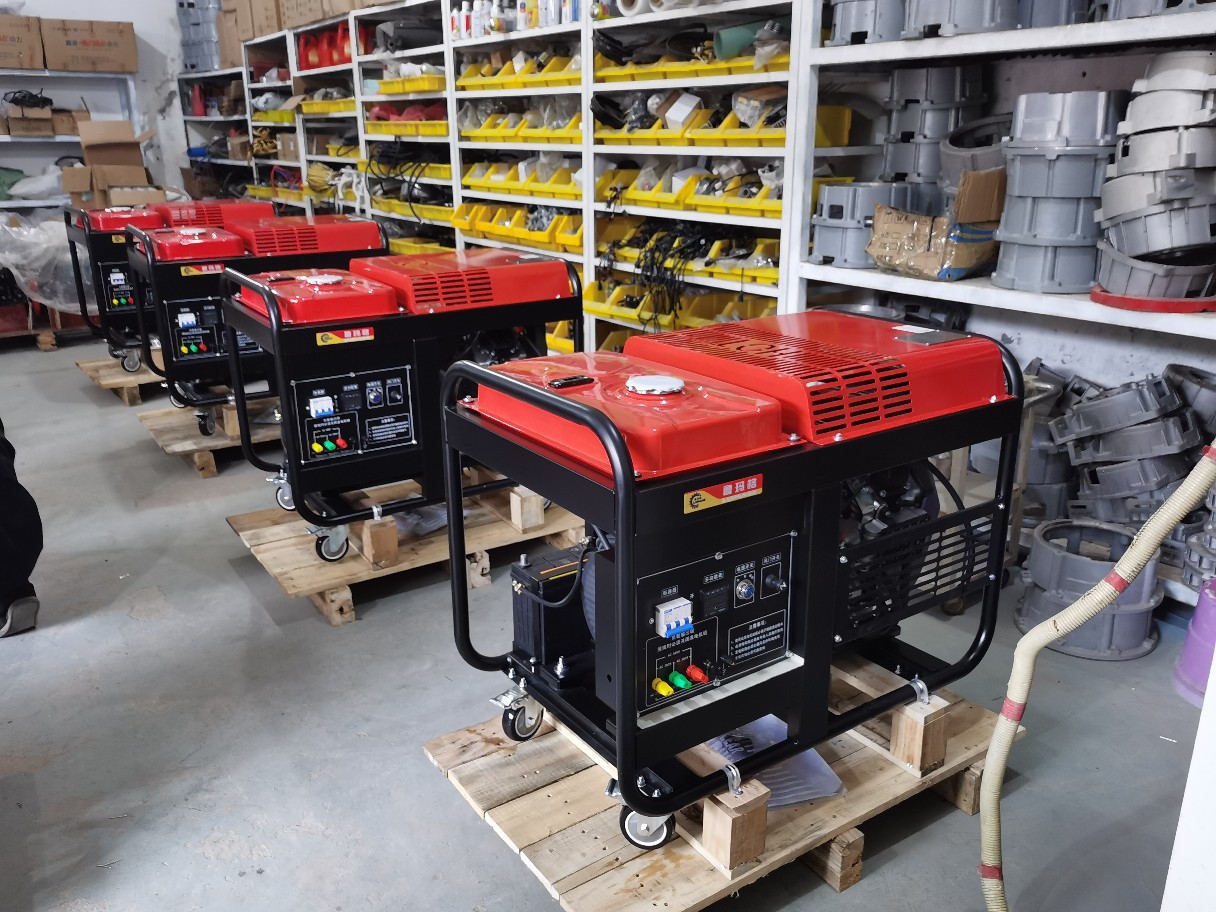 11/12kw双缸汽油发电机220/380v等功率大疆t40植保机充电快