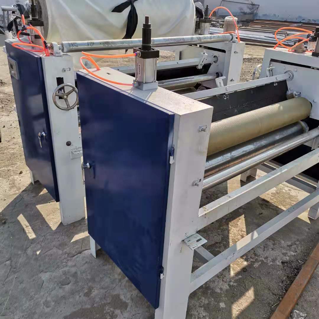 全自动涂胶机 纸板上胶机 厂家直供木工机械木板厚木皮滚胶过胶机