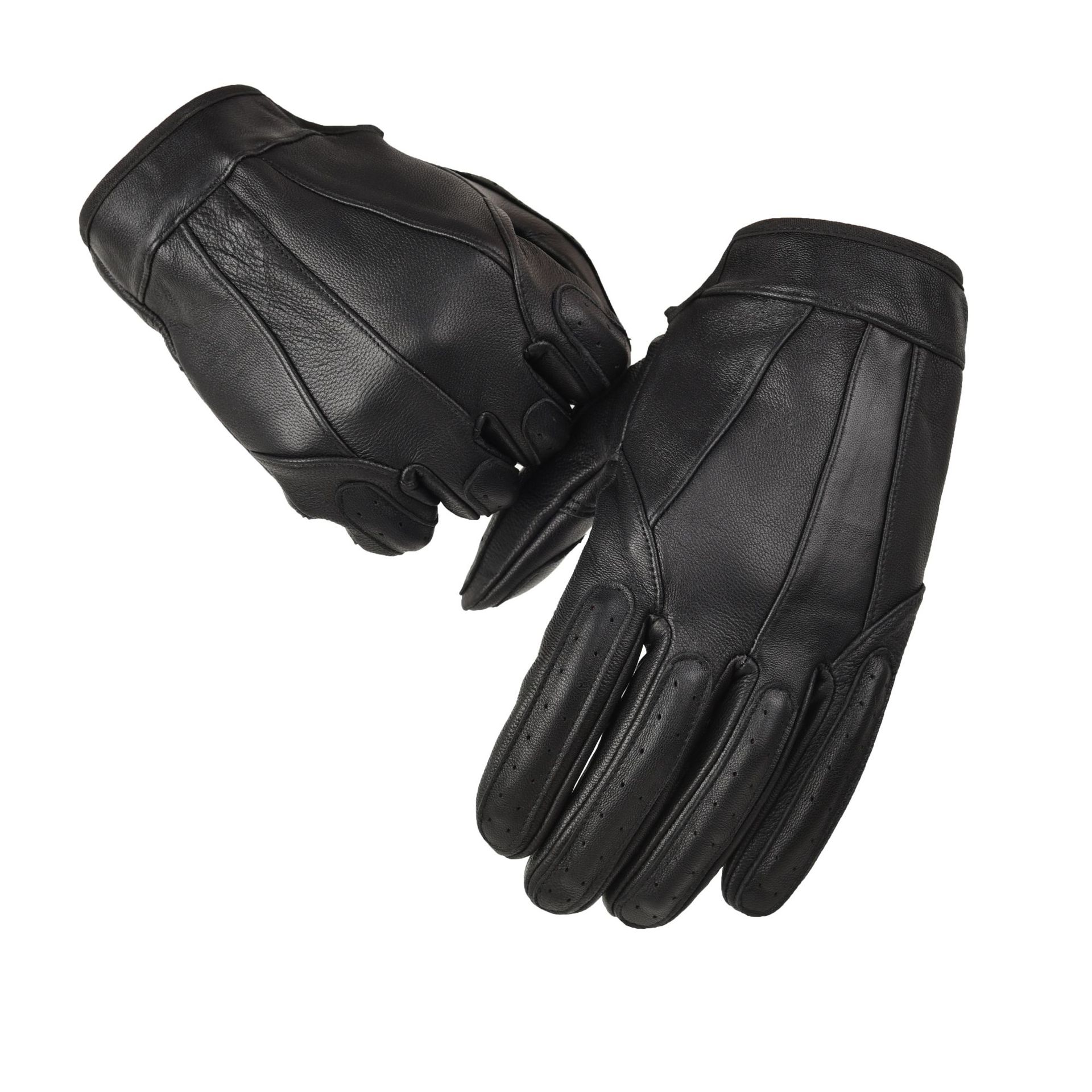 春秋羊皮手套男士骑行机车手套柔软开车修手单内里男式薄款皮手套