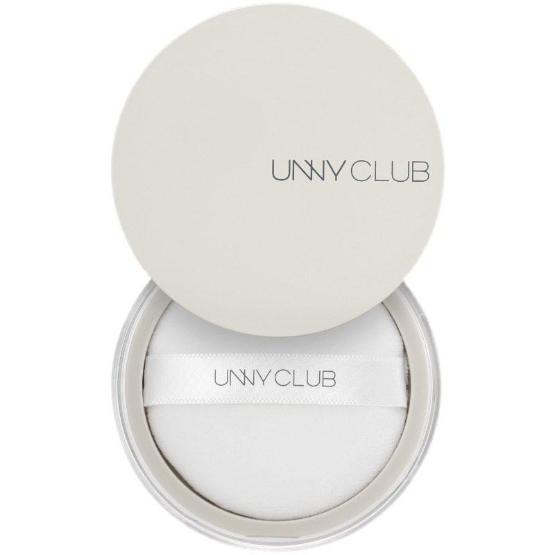 Unny Face Powder Finishing Powder Finishing Concealer UNNY CLUB Clear Loose Power Lightweight Oil Control Brightening Shrink Pores Authentic
