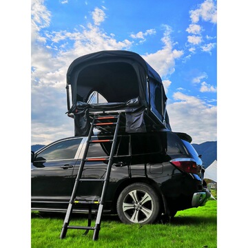 户外车载pvc外罩折叠车顶帐篷大空间自驾游户外露营防暴雨坦克300