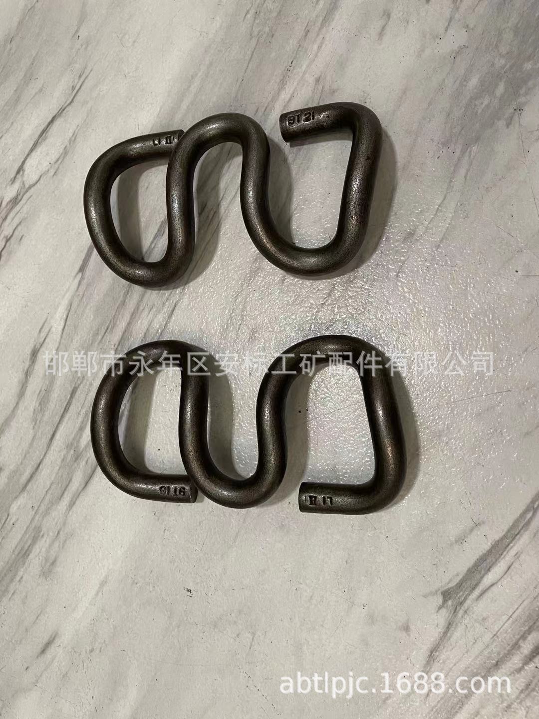 ii型 b型弹条配套10#高铁轨距挡板 50kg/m蝶形弹簧压圈