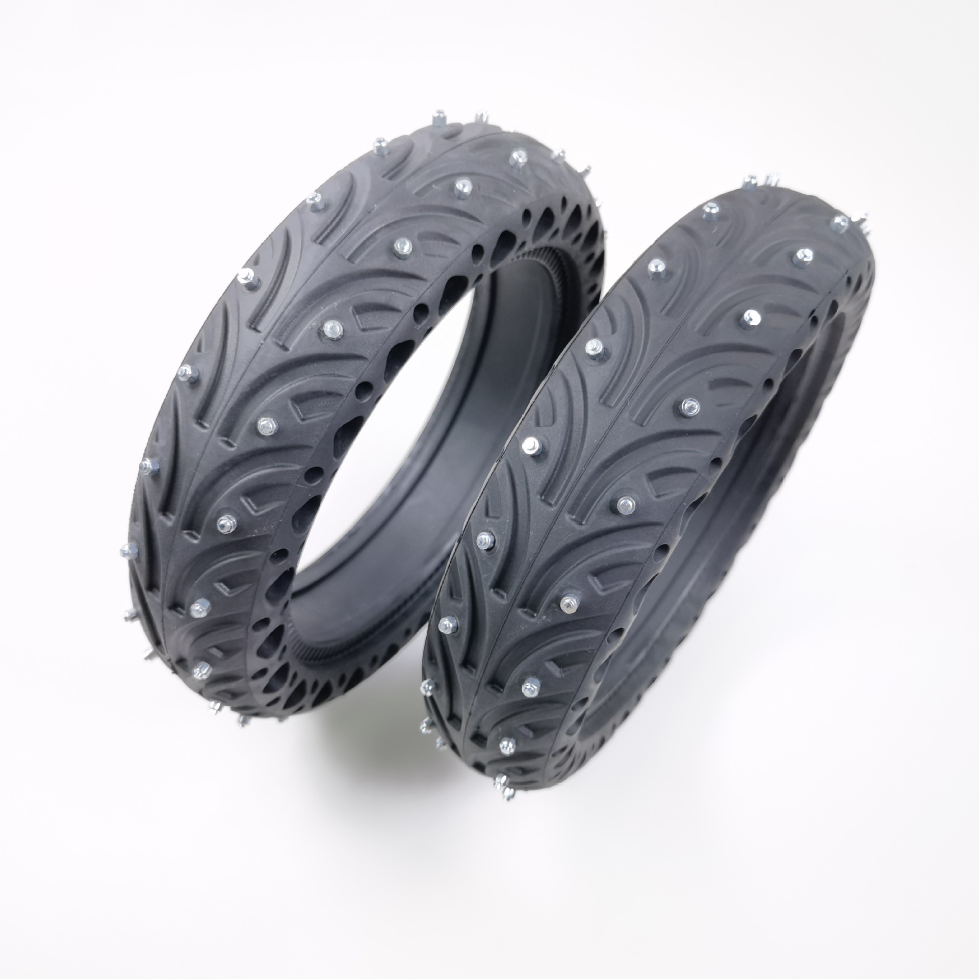 小米电动滑板车防爆雪地防滑钉轮胎冬季出行防滑装备免充气胎