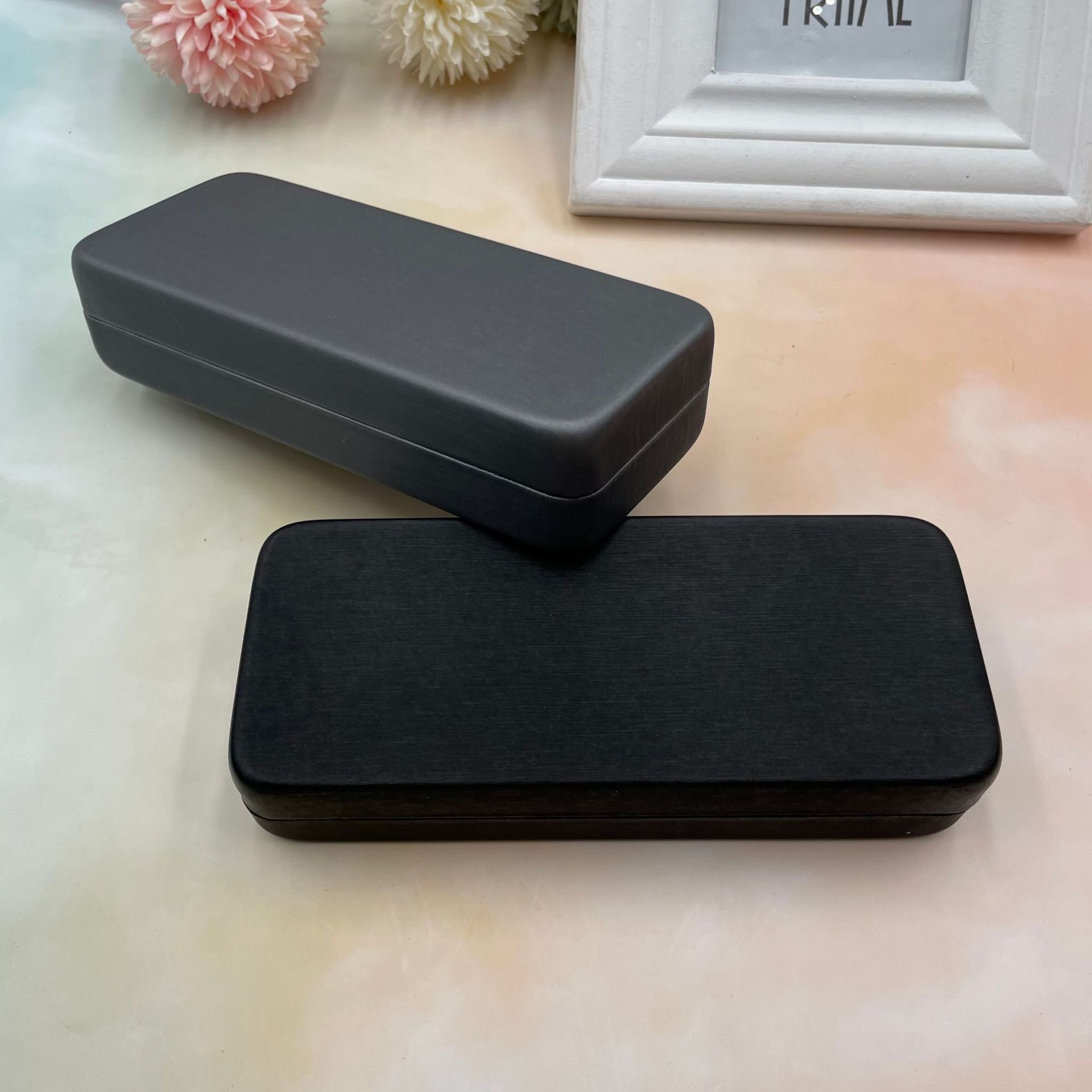 方形眼镜盒 ins男女近视眼镜收纳盒 太阳镜墨镜包装盒 光学眼镜盒