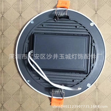 LED窄边连体面板灯工程灯面直径90mm150mm175mm225mm成品整灯