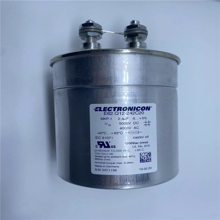 E62.G62-102G11 1UF 3000VDC 2100VAC 德国ELECTRONICON 滤波电容