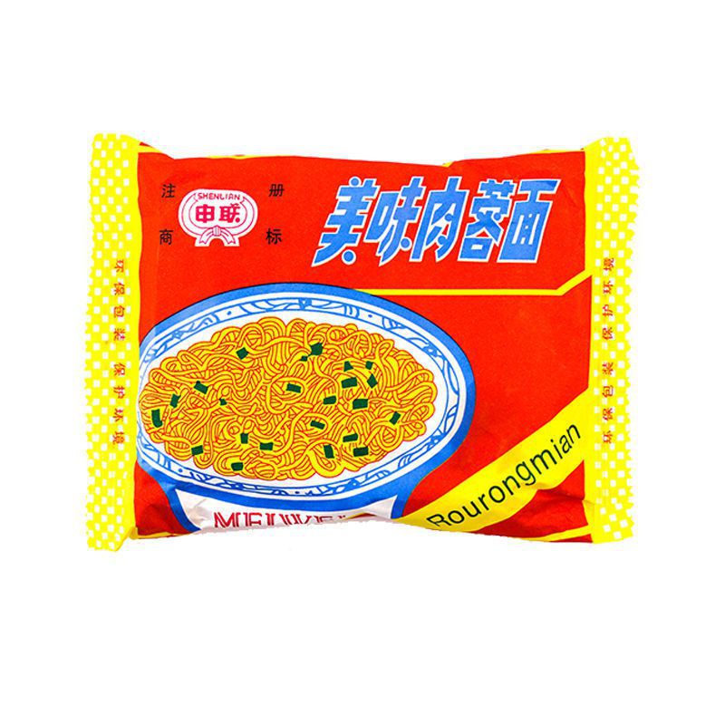 延边特产延边汪清面99g/袋*4包申联方便面 美味肉蓉面 肉蓉方便面