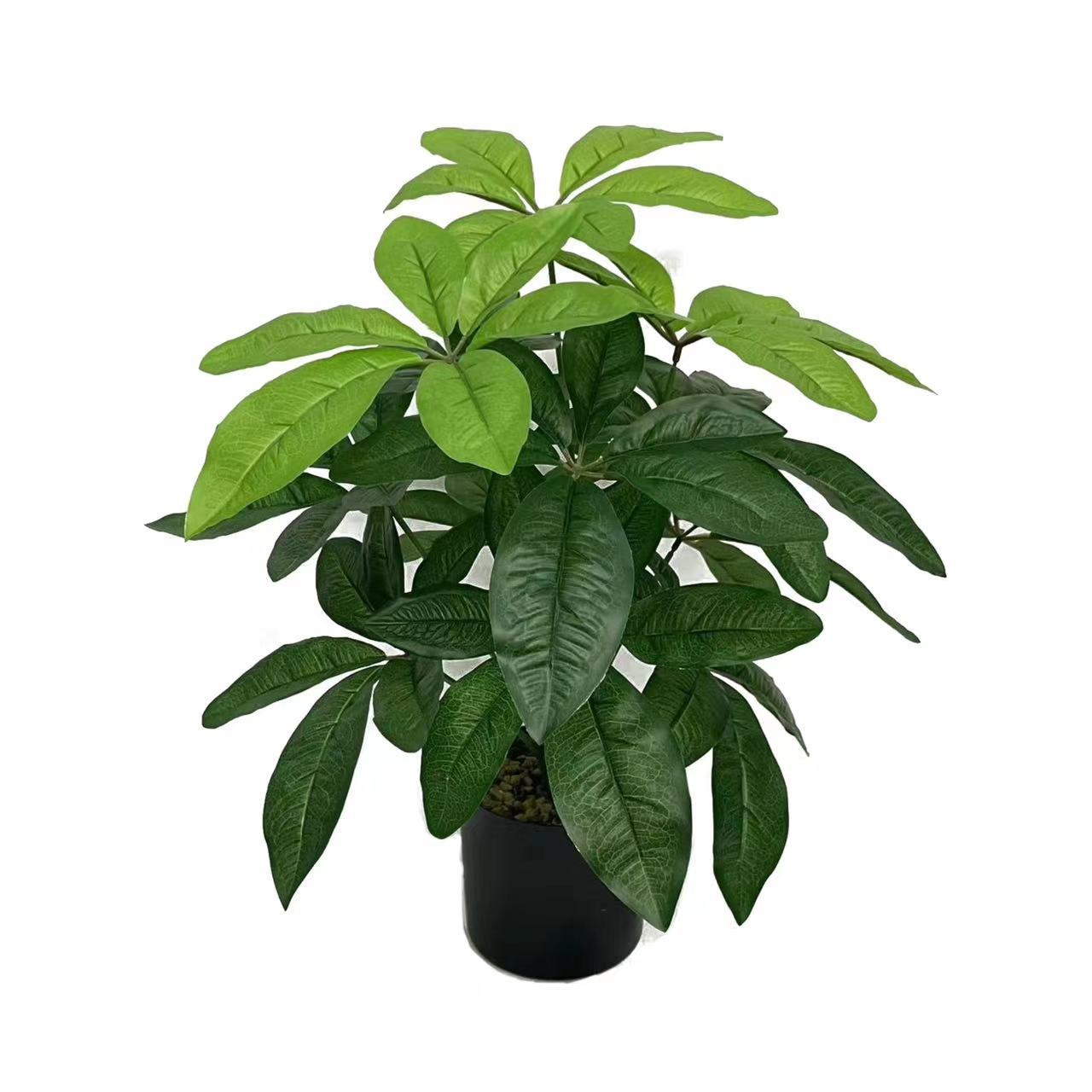 厂家直销发财树仿真绿植高端轻奢客厅室内落地装饰植物盆栽摆设