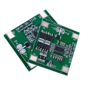 3串锂电池保护板 12.6v电池组电板电源模块12a带温控防过充过放