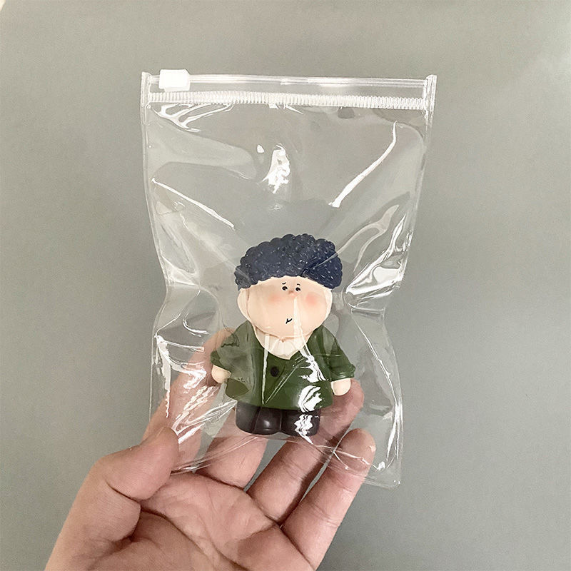 Blind Box Bag Display Transparent and Dustproof Handmade Toy Storage Bag Plaster Doll Doll Pop Mart Storage Bag