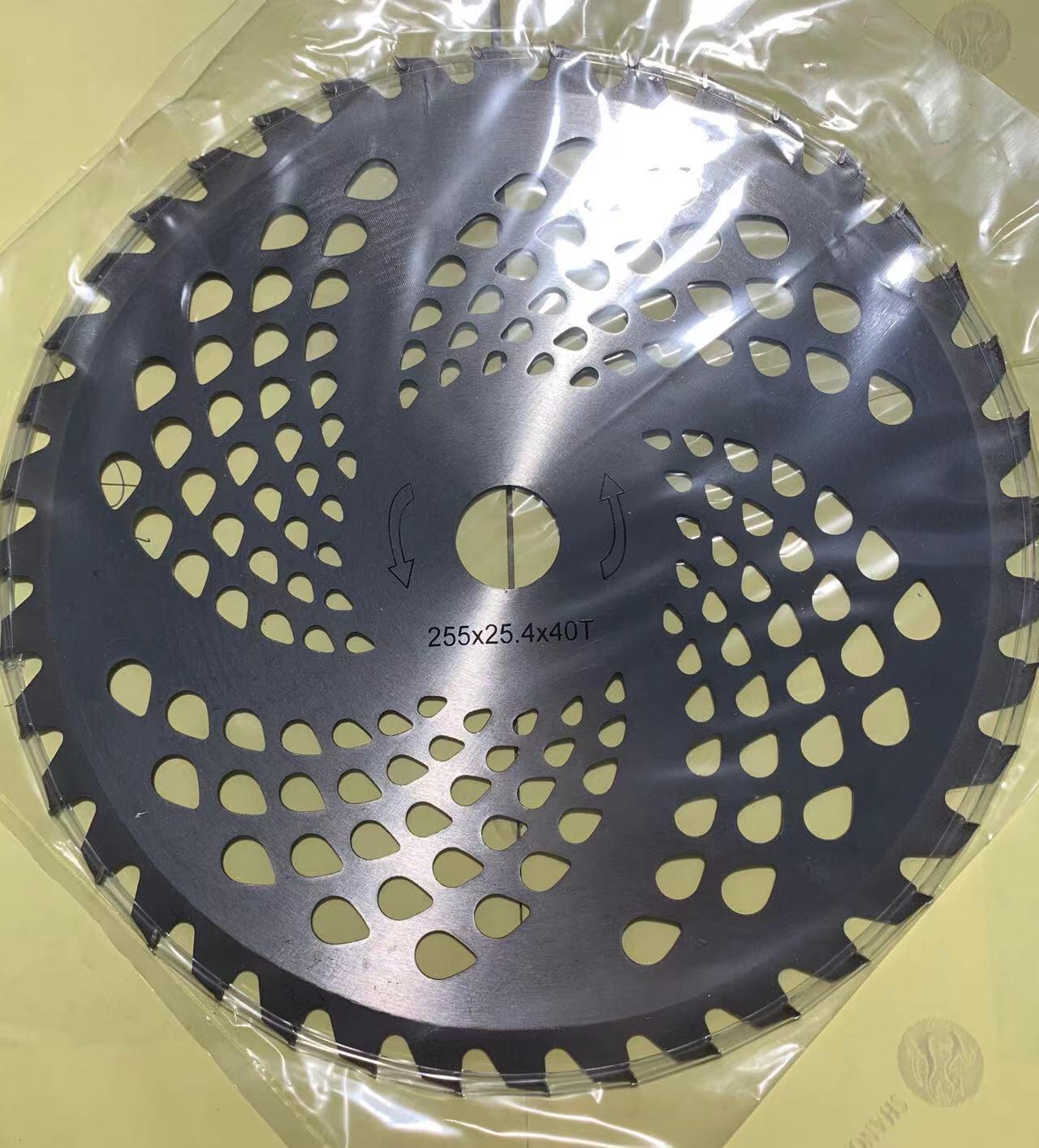 割草片255*40齿,255*60割草机刀片  割灌机用锯片