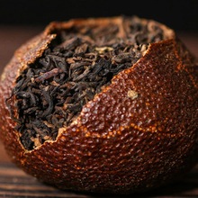 新宝堂官方大红柑柑普茶红罐礼盒新会大红柑普洱熟茶500克_阿里巴巴找