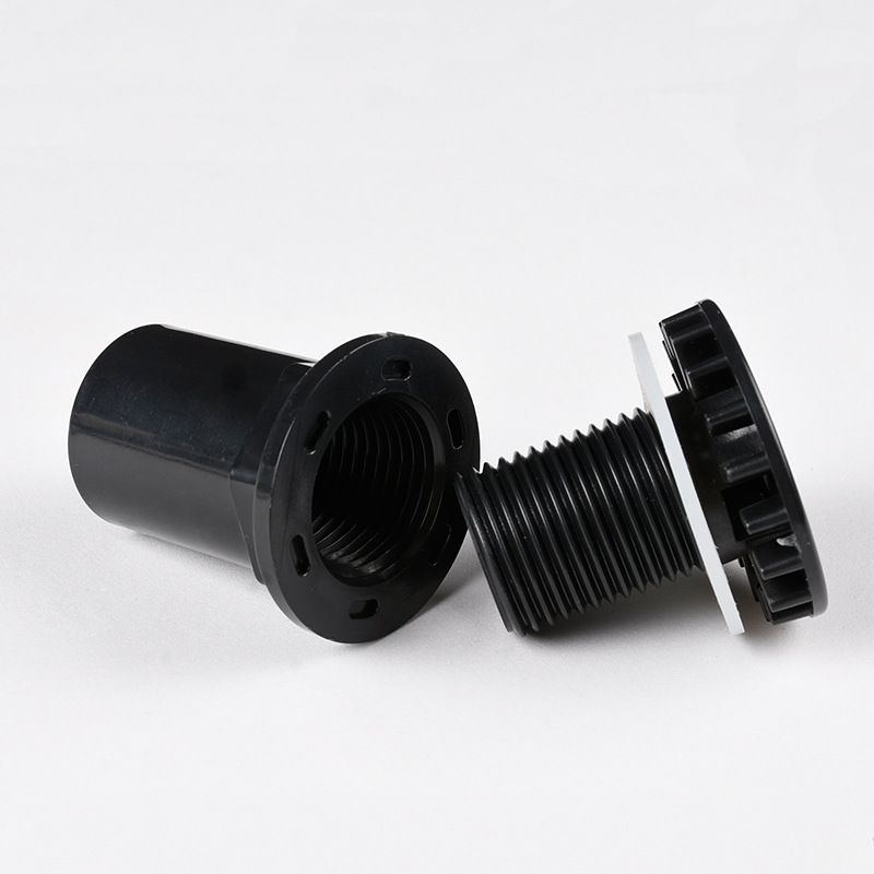 鱼缸排水弯头 直款强排 水箱排水管件组缸排水 海鲜池下水排污批