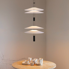 北欧飞碟餐厅简约个性创意餐桌伞形吊灯咖啡厅吧台设计师款灯具