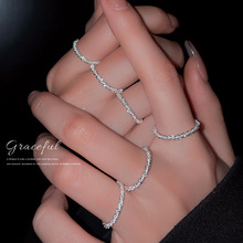 日本珠宝 品牌cartier卡地亚中古经典三环750三色金戒指54号8.