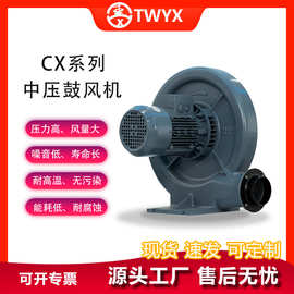 CX-100A系列中压涡轮旋涡轴流风机通风送气助燃静音风机