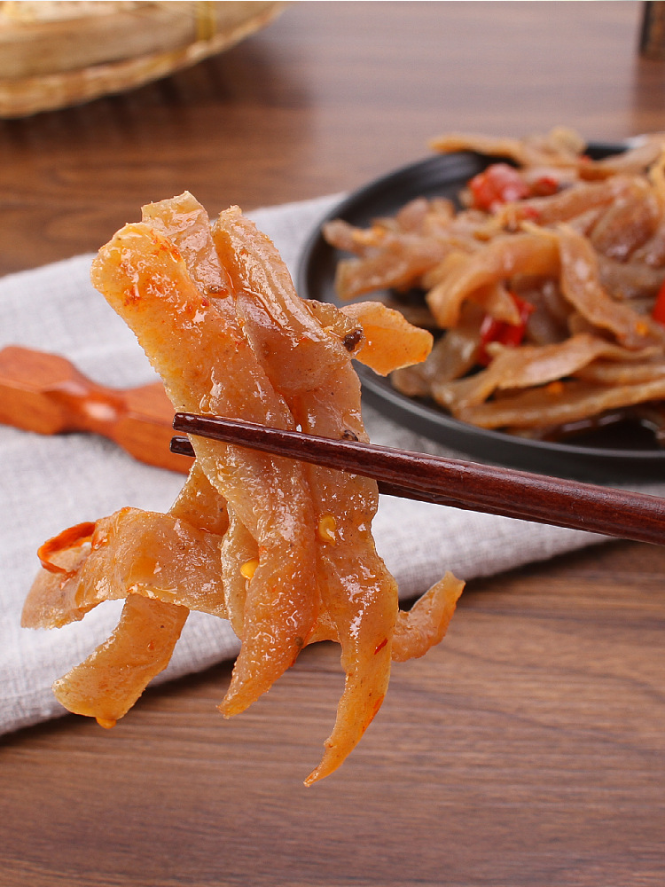湖北郧西魔芋干零食 小吃风干魔芋丝 解馋即食休闲饱腹低脂食品