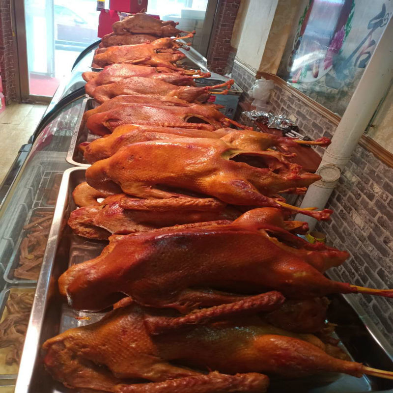 东北烤鹅老式熏鹅卤鹅烧鹅东北黑龙江特产真空包装农家散养鹅包邮