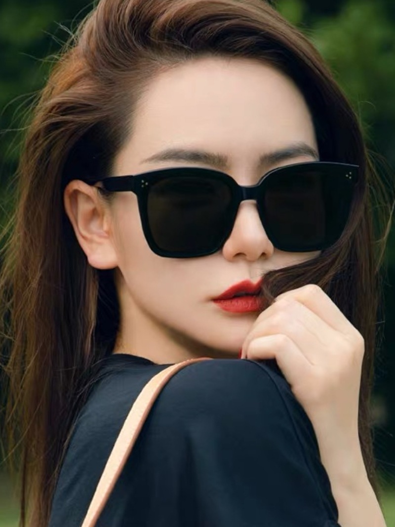 墨镜女显瘦显脸小高级感ins大圆适合的男痞帅戚薇同款长号适合脸