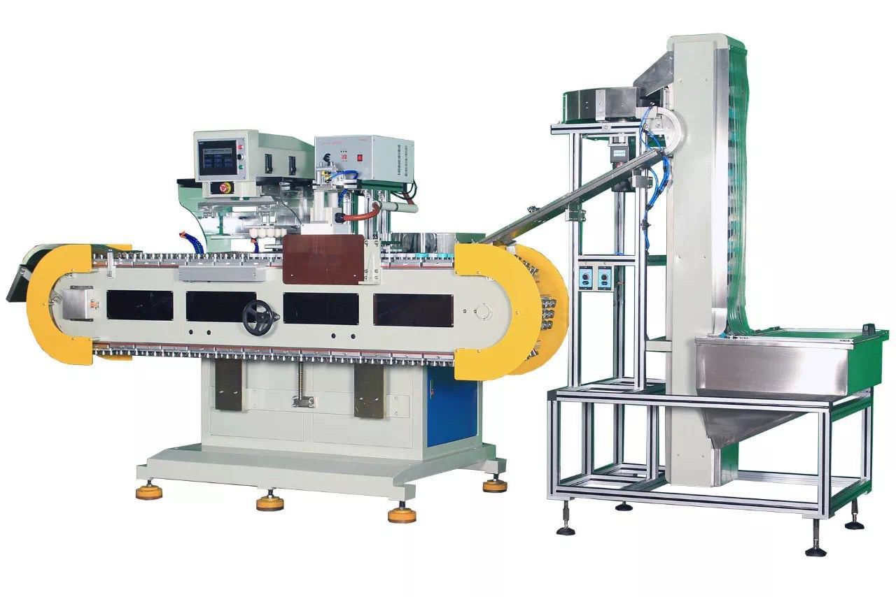 全自动瓶盖移印机饮料瓶盖全自动移印机矿泉水瓶盖全自动移印机