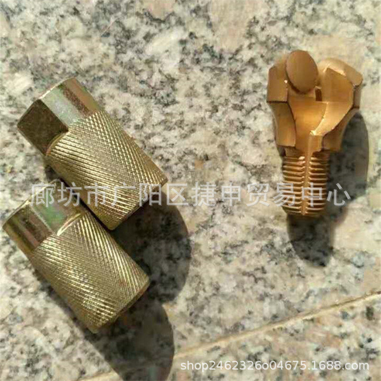 煤矿用头b22锚杆六角中空六棱连接套b19钻杆打孔钻机金刚石钻头