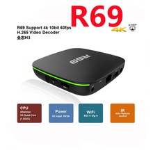 R69 H3 TV Box 智能机顶盒 网络电视盒 PK X96S X96Q A95X MAX